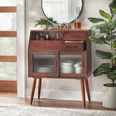 Taymour Mid-Century Buffet Walnut - Buylateral - Image 4