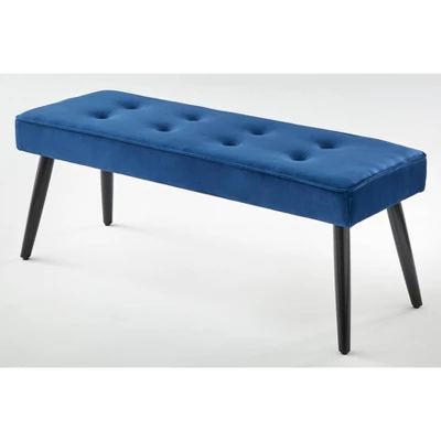 Ellis Velvet Dining Bench - Buylateral - Image 4