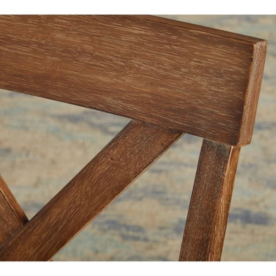 Set Of 2 Verdon Dining Chairs Driftwood - Buylateral - Image 4