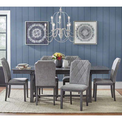 Set Of 2 Riga Chairs Gray - Buylateral - Image 4