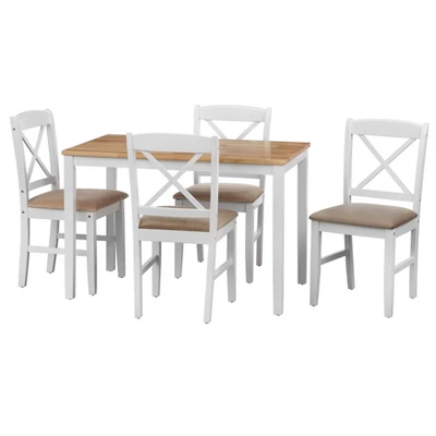 5pc Mason Rectangular Crossback Dining Set - Buylateral - Image 6
