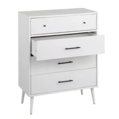 Maylis 4 Drawer Dresser Mellow White - Buylateral