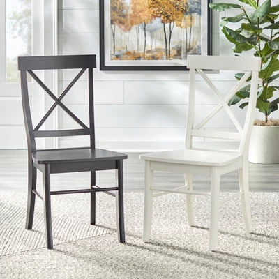 Easton Cross Back Dining Chair - Buylateral - Image 2