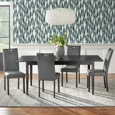 Tilo Butterfly Extendable Dining Table Dark Brown - Buylateral - Image 5