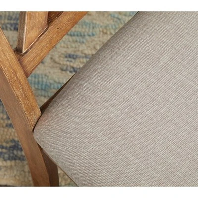 Set Of 2 Verdon Dining Chairs Driftwood - Buylateral - Image 3