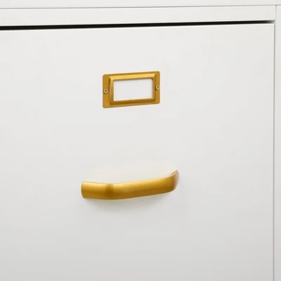 Dixie 2 Drawer Cabinet Green - Buylateral - Image 3