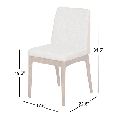 Set Of 2 Element Dining Chairs Walnut - Buylateral - Image 3