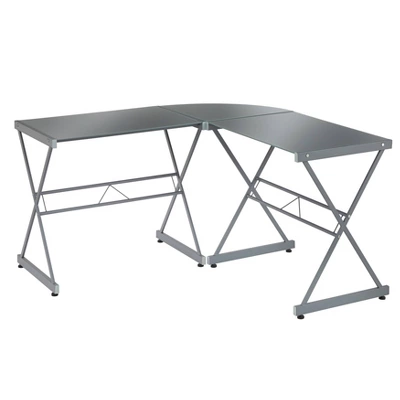 L Shaped Tempered Glass Desk - Buylateral - Image 5