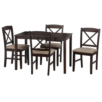 5pc Mason Rectangular Crossback Dining Set - Buylateral - Image 5