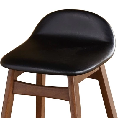 Set Of 2 30" Mid-Century Modern Barstools - Buylateral - Image 2