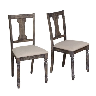 5pc Burntwood Dining Set Gray - Buylateral - Image 5