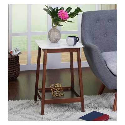 Jhovies End Table - Walnut - Buylateral