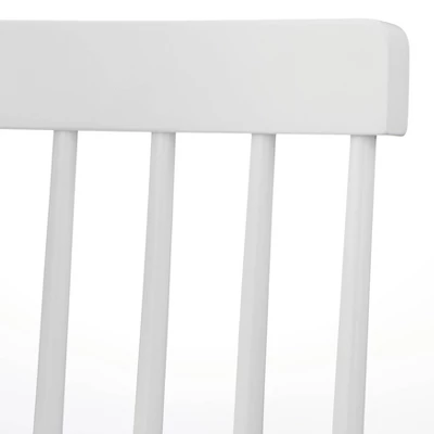 7pc Ericson Modern Dining Set Natural/White - Buylateral - Image 4