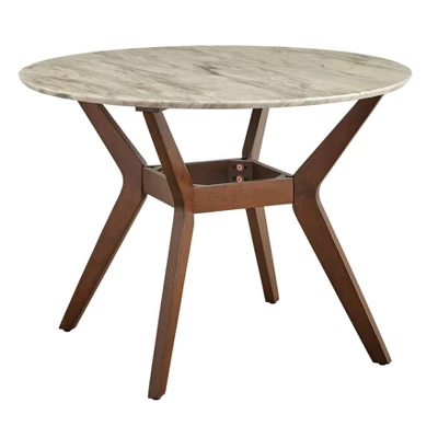 Saville Dining Table Walnut - Buylateral - Image 5