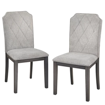 Set Of 2 Riga Chairs Gray - Buylateral - Image 5